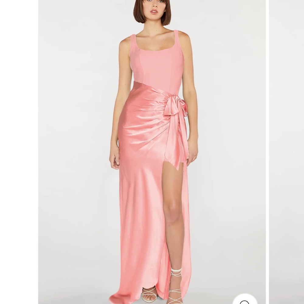 Marian Gown, Cinq a Sept, pink gown - Picture 3 of 4